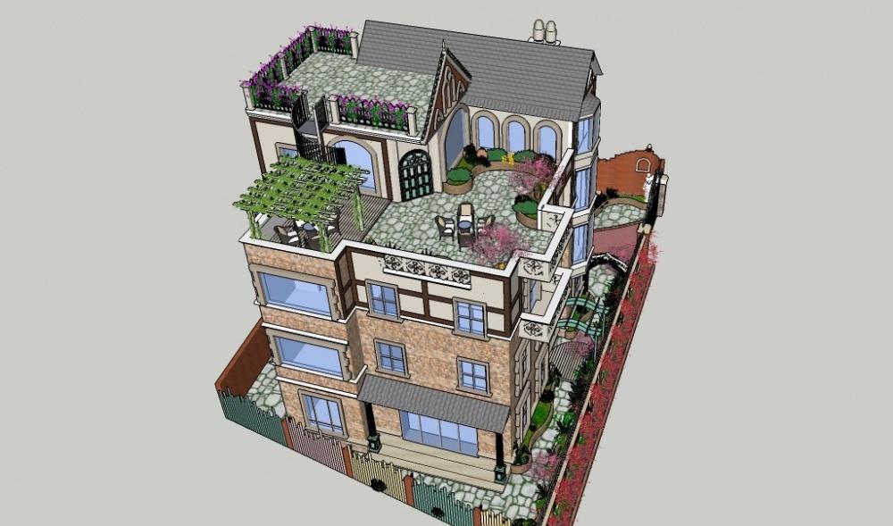 桃花源别墅外立面的设计魅力-10