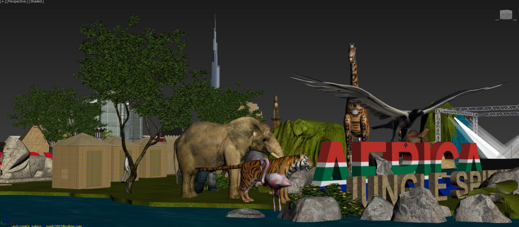 The Sheikh Zayed Festival Global Wonders- Atrium/ UAE-17