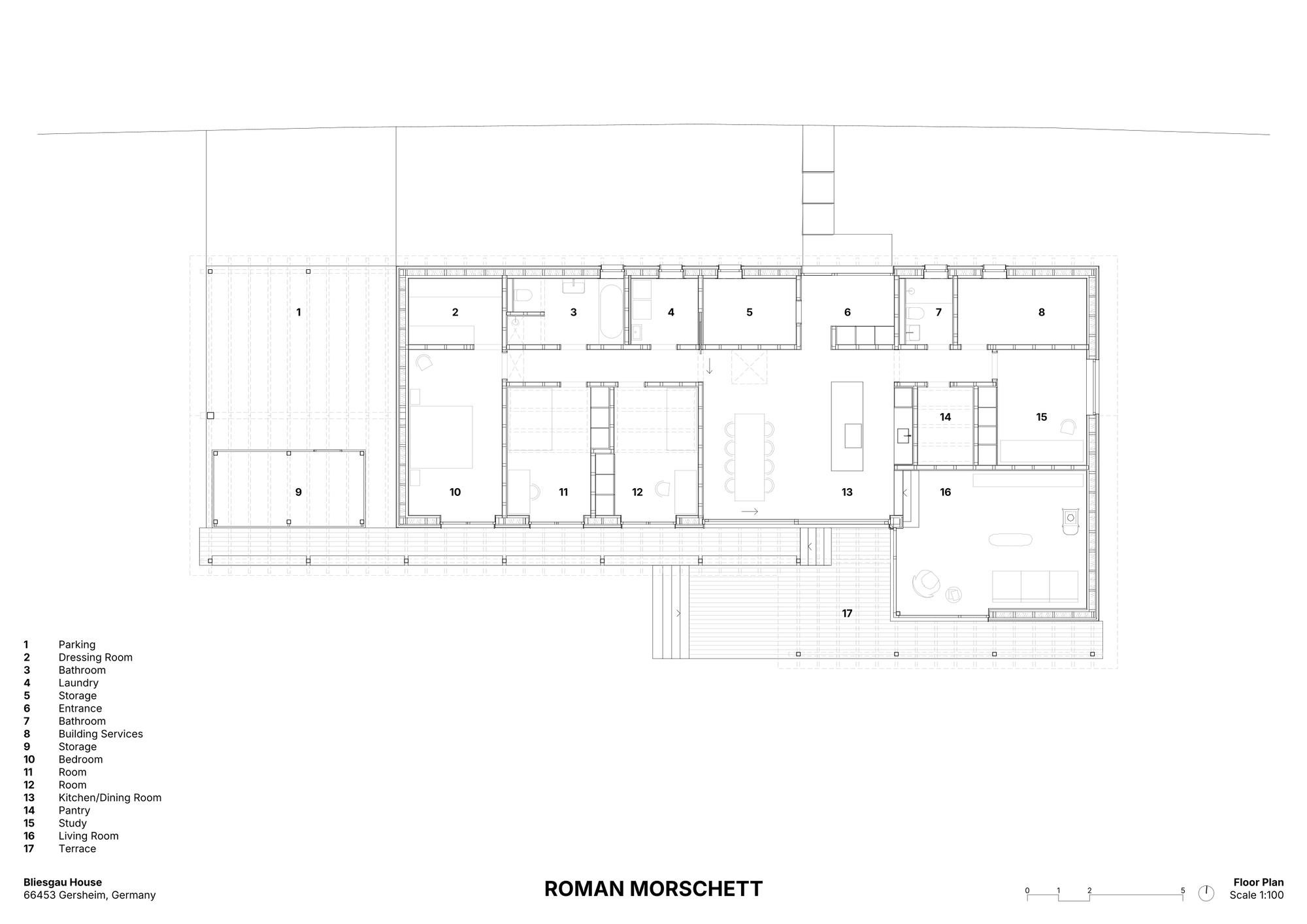 布利斯高住宅丨德国丨Roman Morschett-10