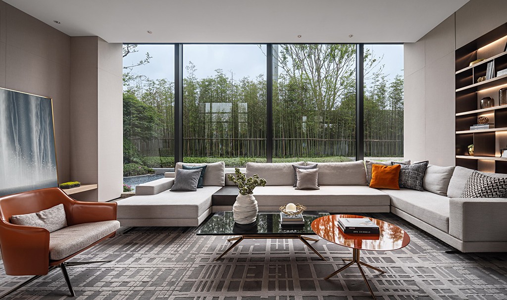 众睦设计丨温州首开中庚·香開萬里售楼处：当代语境，抒叙自然-42