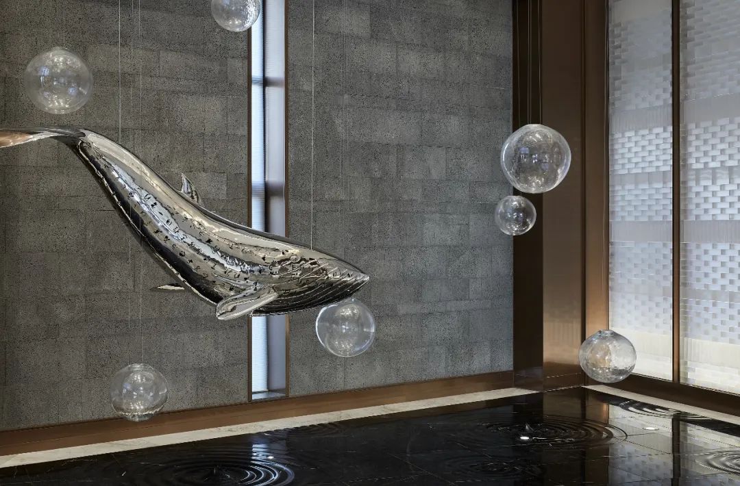 《大山水》寄情都市,董蕾打造浩创梧桐溪水湾营销中心-17