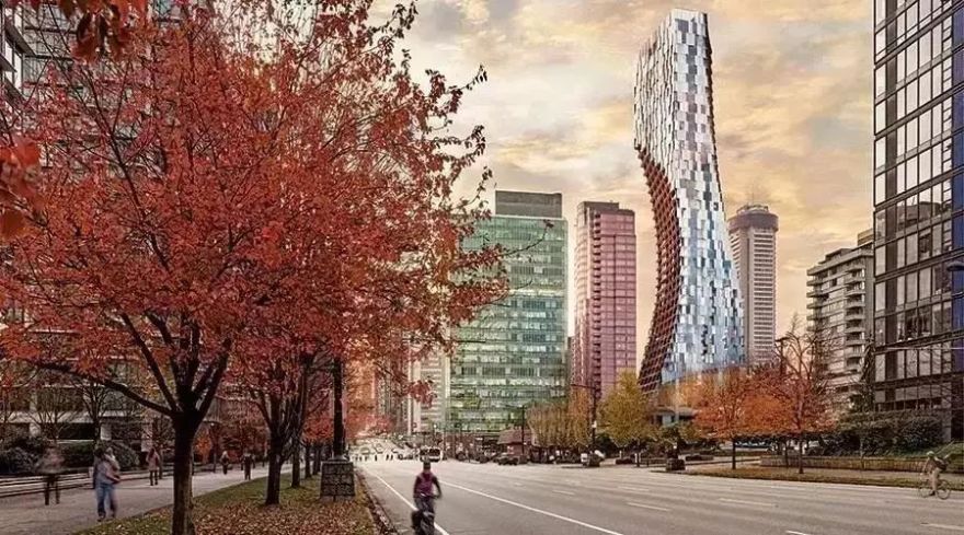 隈研吾全球首座“地标级”禅意生态豪宅 Alberni-8