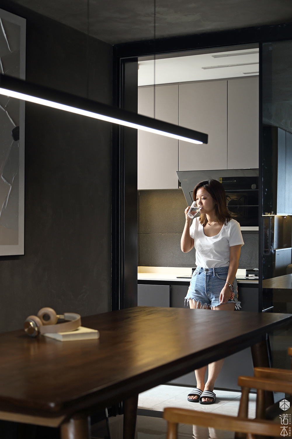 暗色系·当代都市的精致生活丨中国成都丨诺本空间设计-27