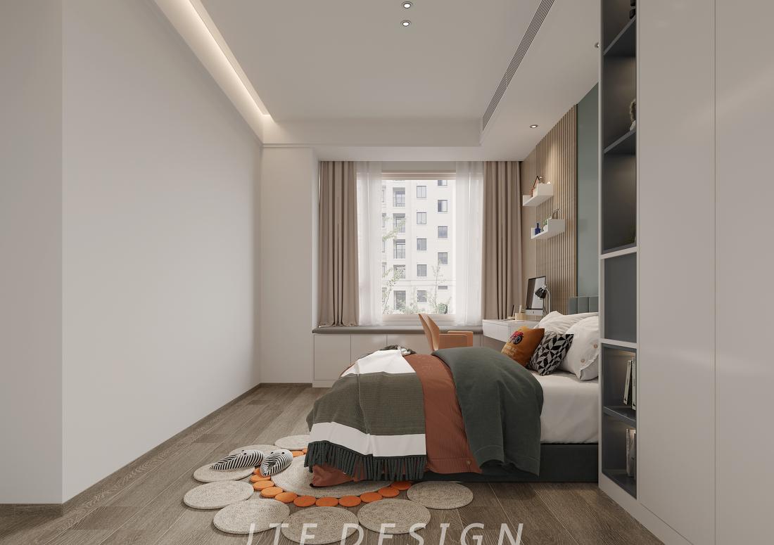 贾天峰丨平层丨
西城首府现代风格 -11