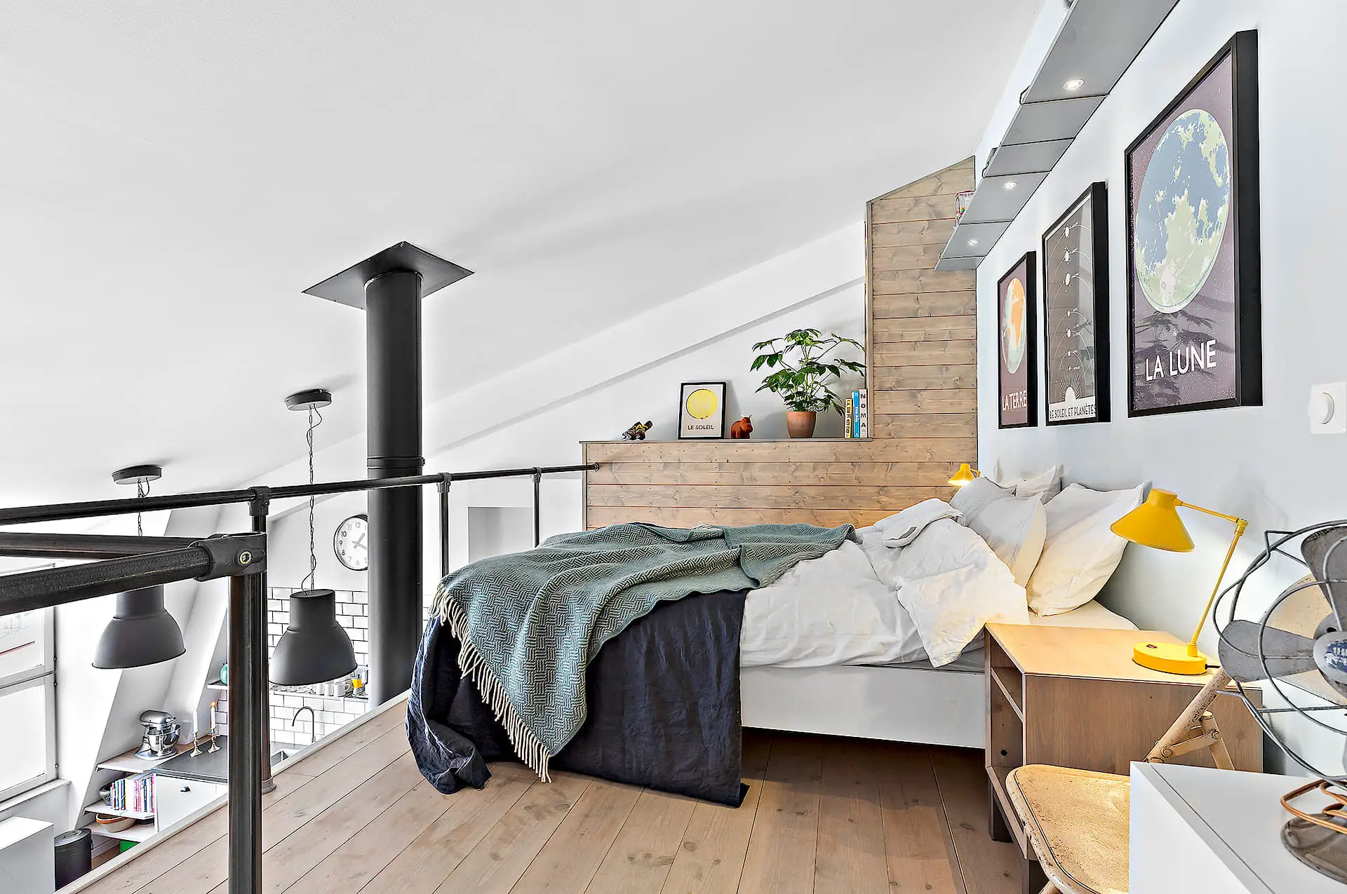 纽约风格工业风公寓设计-16