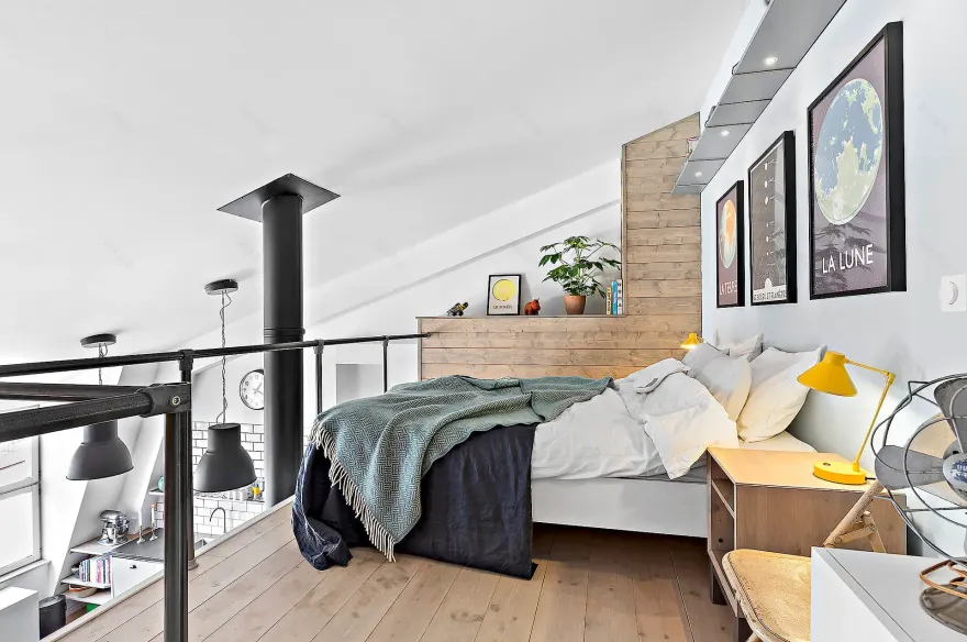 纽约风格工业风公寓设计-16