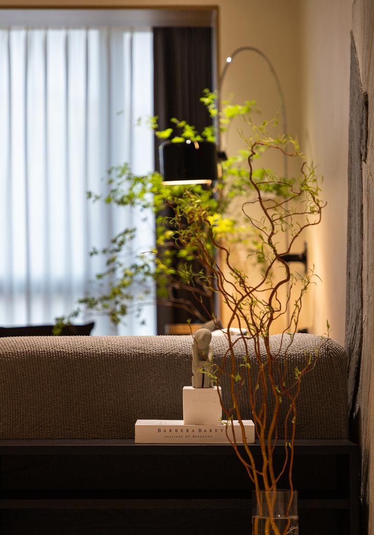 82㎡三口之家的半开放式冥想空间设计-13