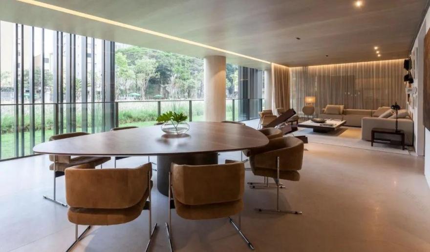 Arthur Casas Studio--一梯两户的平层公寓楼样板房公开-42