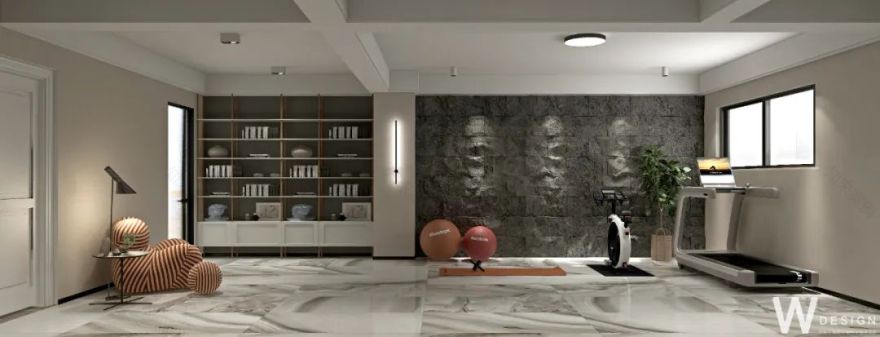 立于当下 静守自然 · 广州某别墅现代轻奢新中式设计丨中国广州丨广州W设计-24