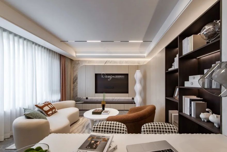 昆明玺珑湾现代轻奢样板房丨中国昆明丨紫苹果国际设计-73