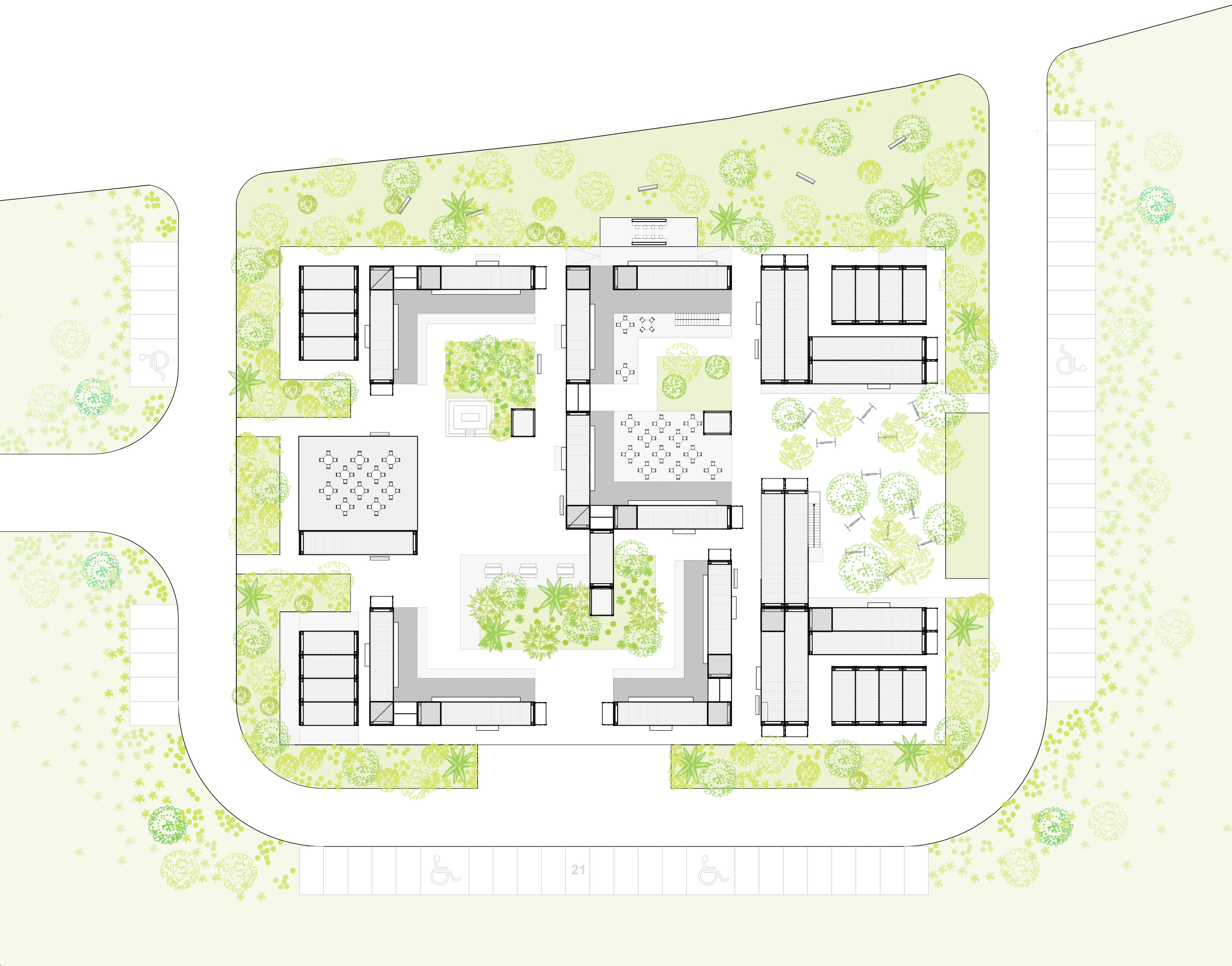 迪拜"Hai d3"集装箱创意社区设计-25