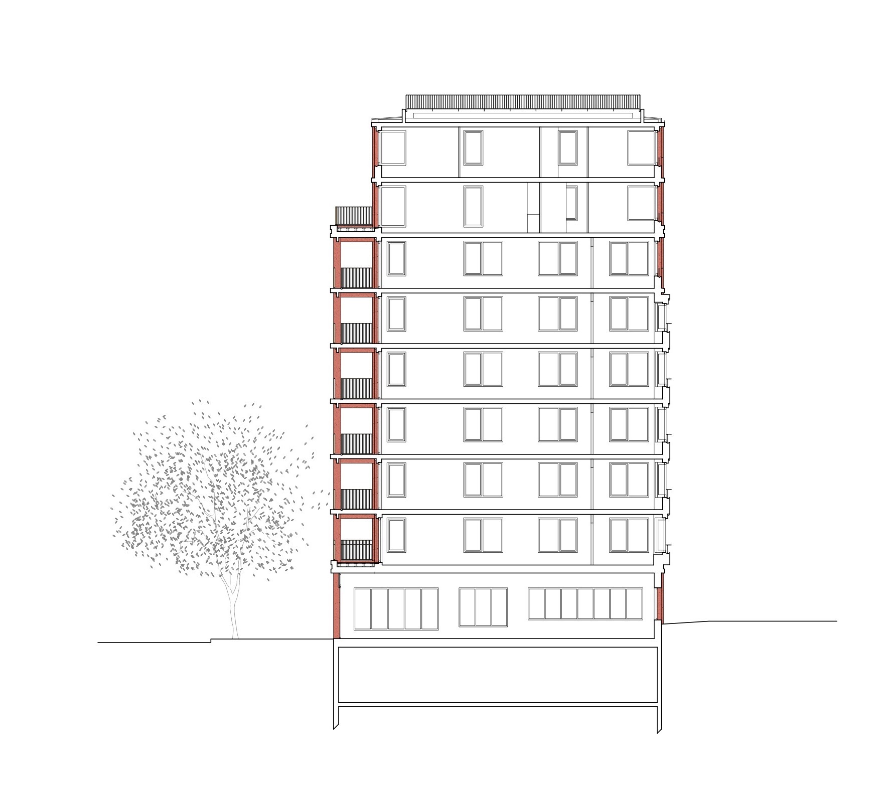 Reuilly 住宅大楼丨法国巴黎-40