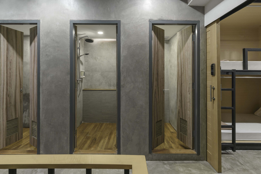 Ora Hostel 曼谷的胶囊旅店 / SEA ARCHITECTURE-22