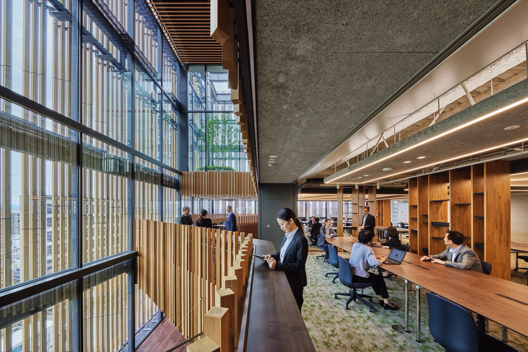 浜松岩田信用金库总部・总行丨日本静冈丨日建设计-21