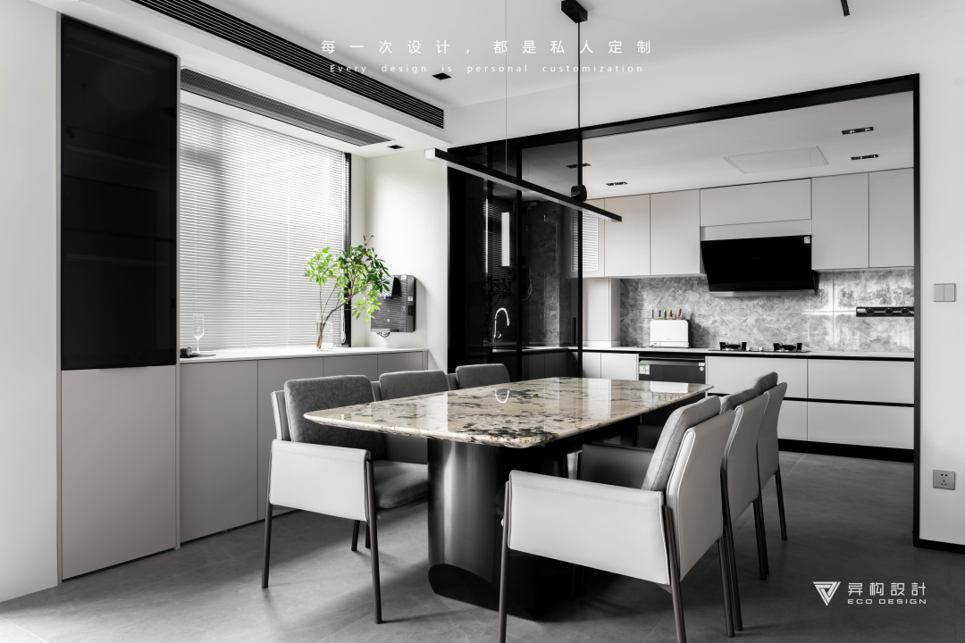 囿于昼夜 · 现代简约大宅设计丨西安异构设计-45