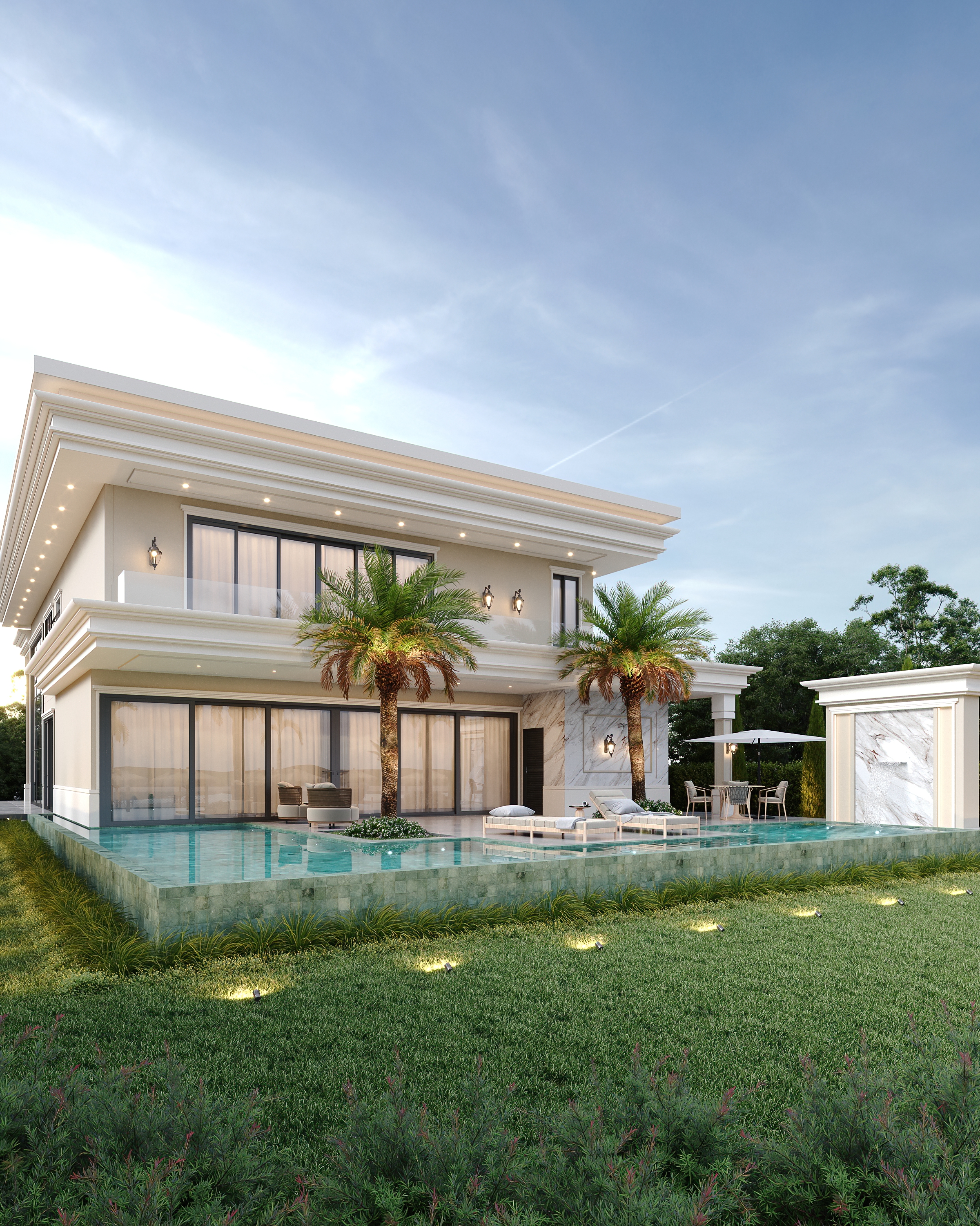 新古典主义风格住宅丨@manzottiarquitetura-9