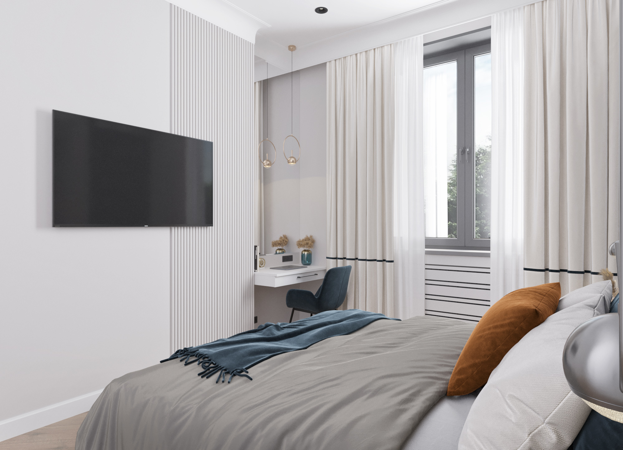 DESIGN APARTMENT 64m2. Garden's Residence.Tashkent City-21