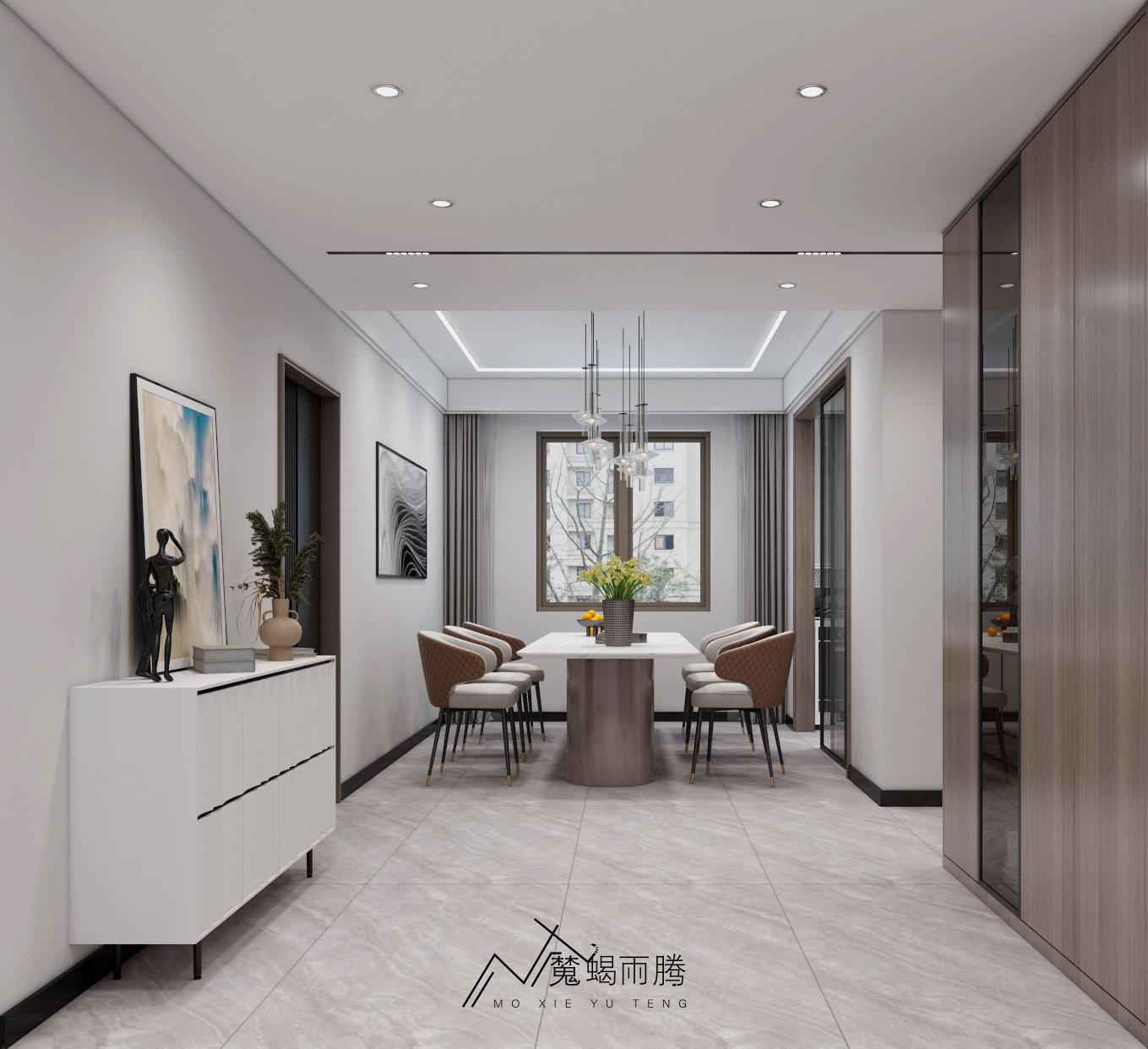 143㎡现代风格-0