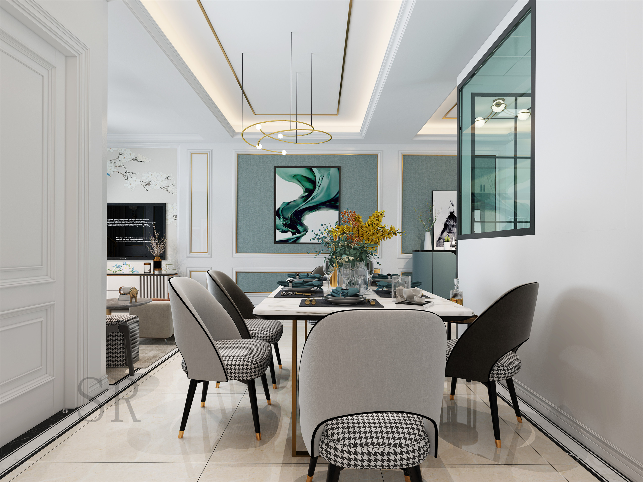 法式优雅住宅设计-5