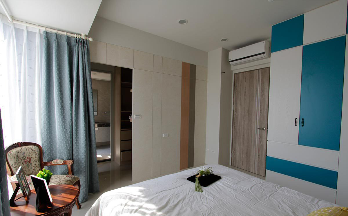 99㎡北欧风住宅  东风室内设计-15