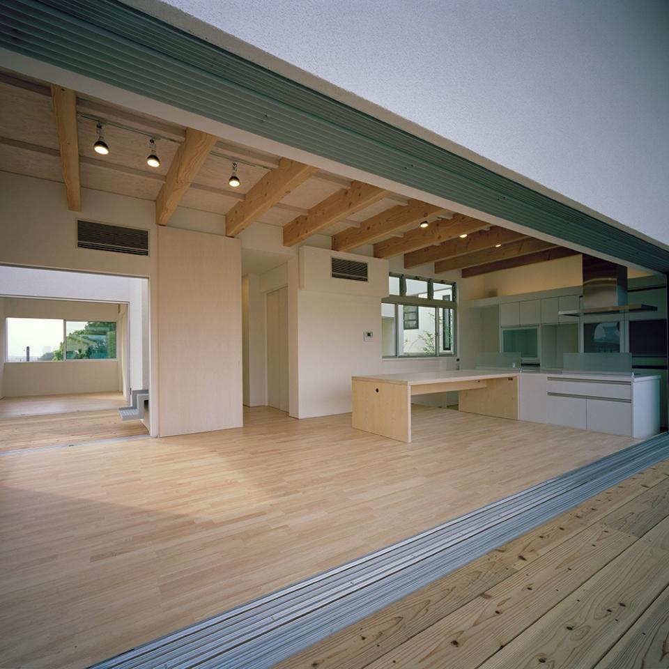 藤沢台の家｜三つの中庭のある家丨日本大阪丨水谷嘉信建築設計事務所-3