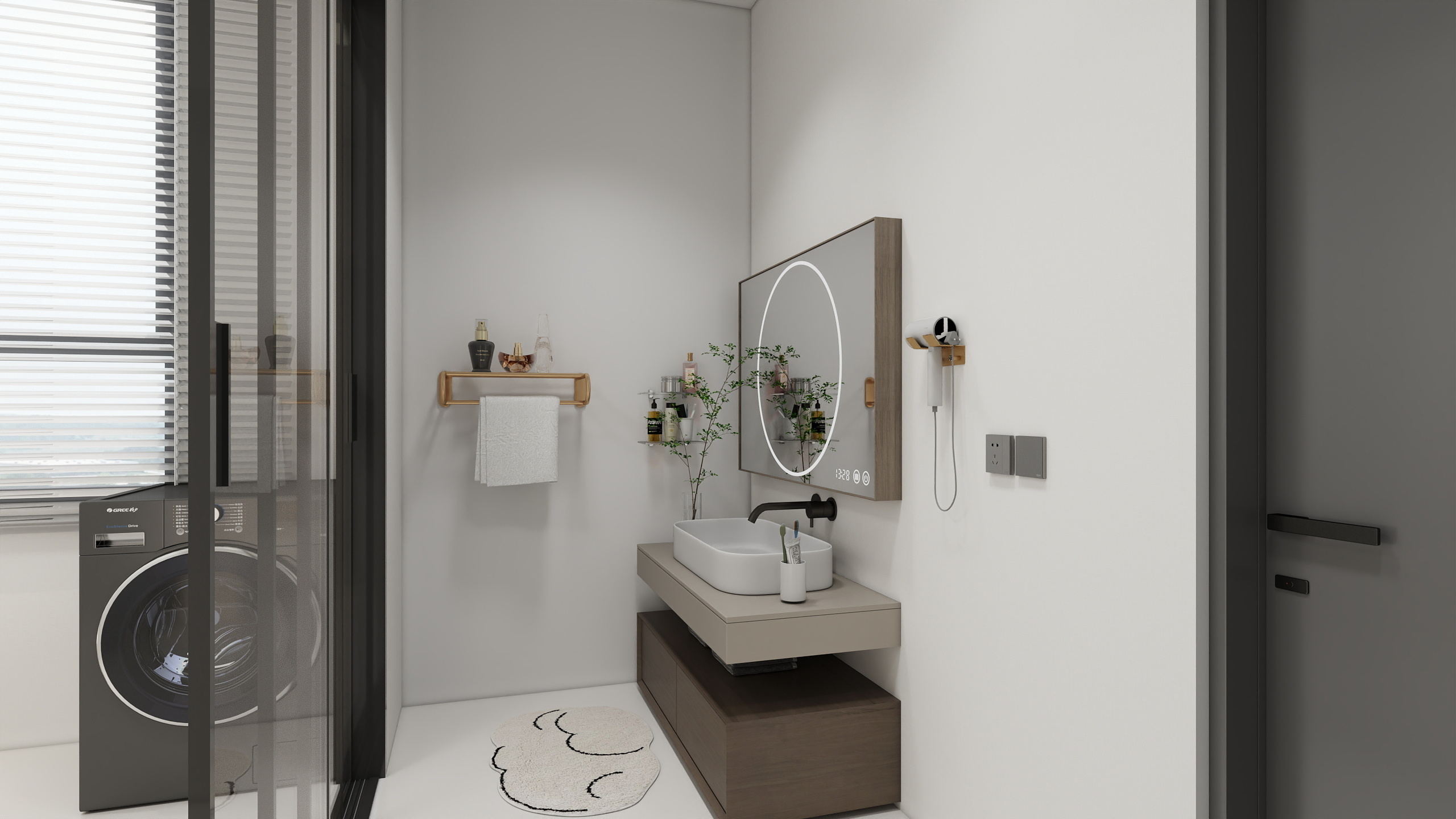 奶油风 119m²3 室 1 厨 1 卫室内设计-10