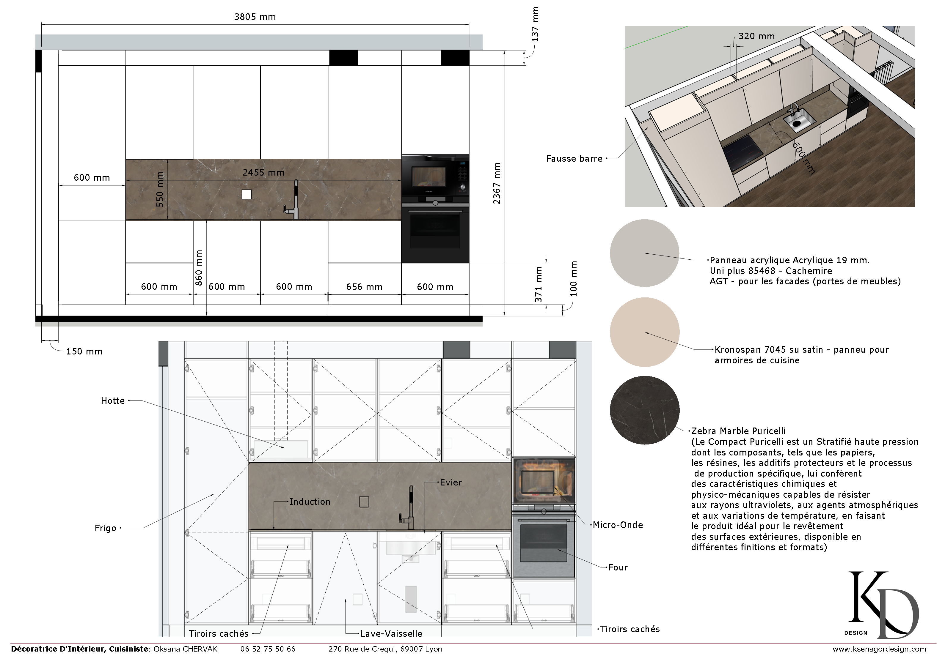 Meubles sur mesure Projet 2-0