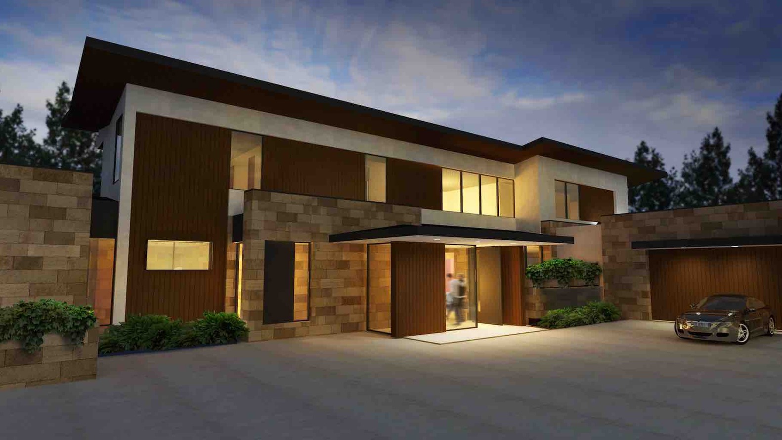 融合景观的现代豪华住宅-24