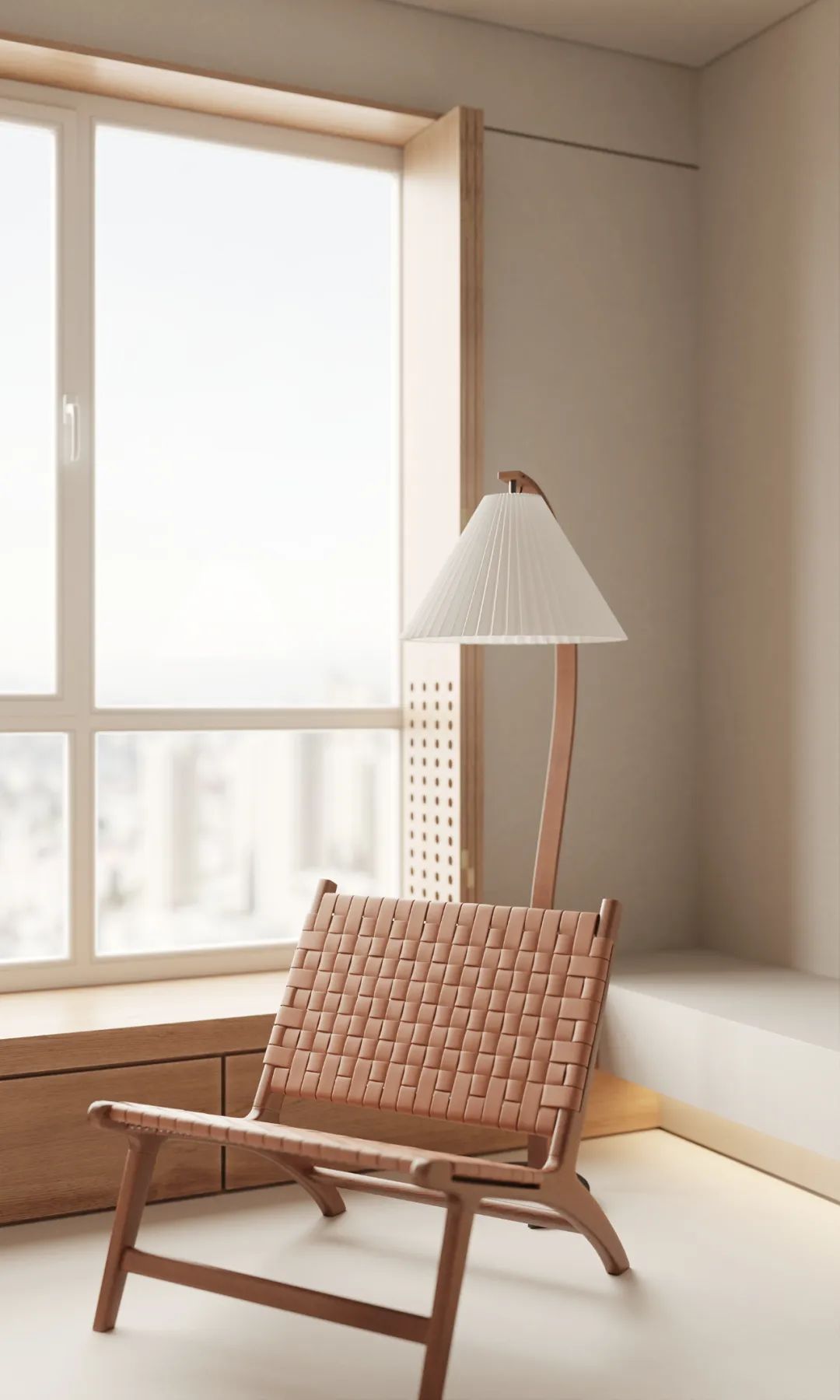 心灵归属之所，恣意的奶油系极简风 | 与空间设计-14