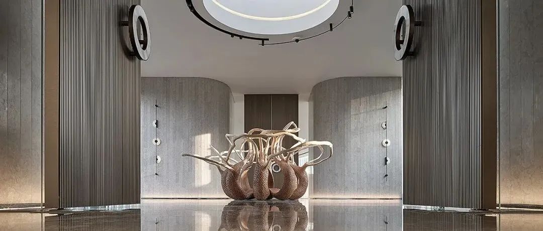 天津中海·津门大院现代法式样板房 | 黑红配色，致敬永恒经典-74