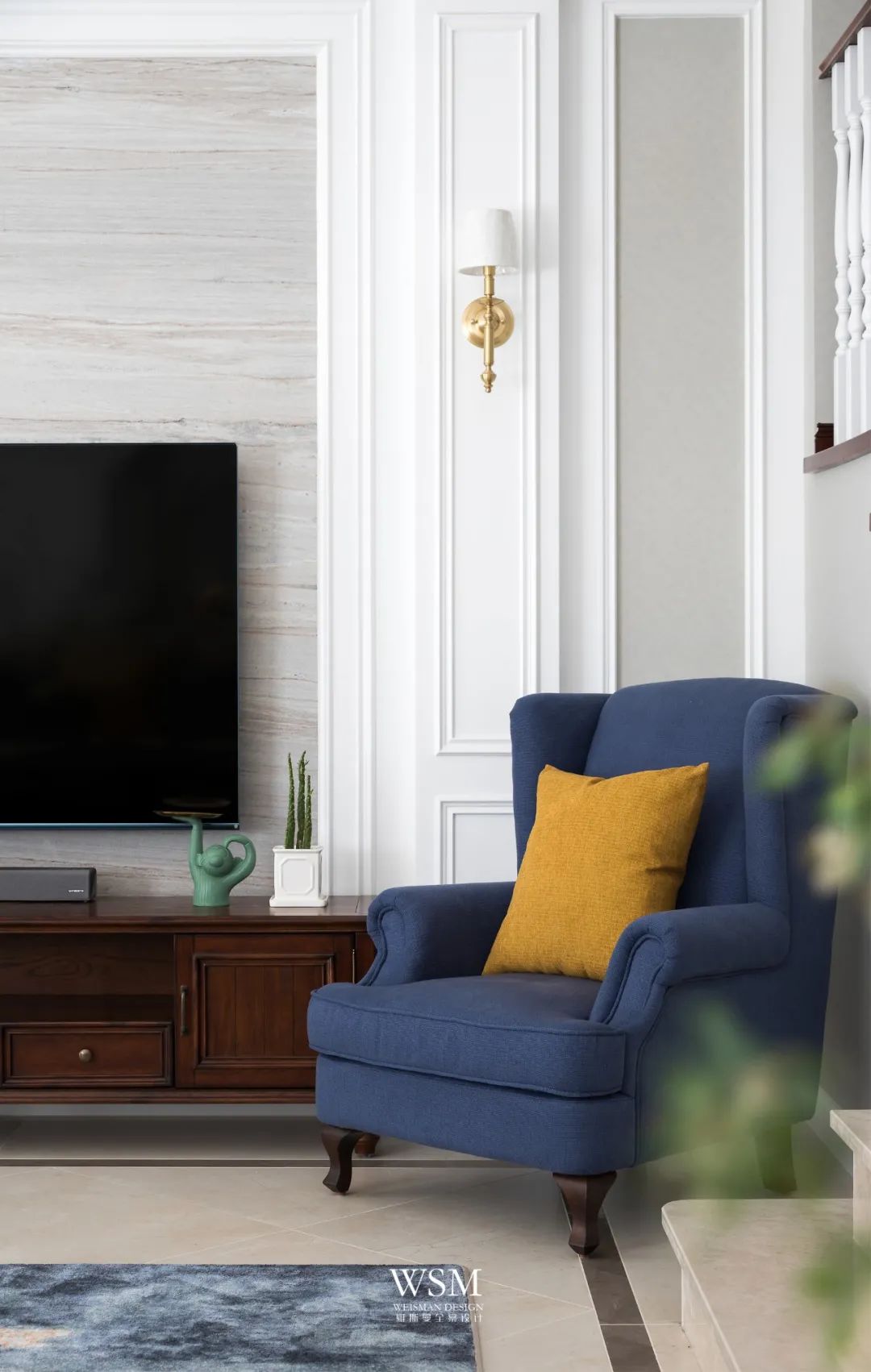 苏州明珠城 400 平米美式私宅，打造浪漫复古生活空间-0