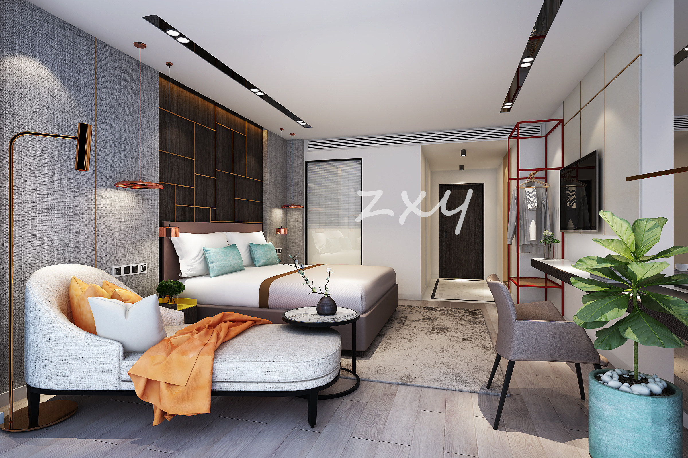 酒店效果图表现-9