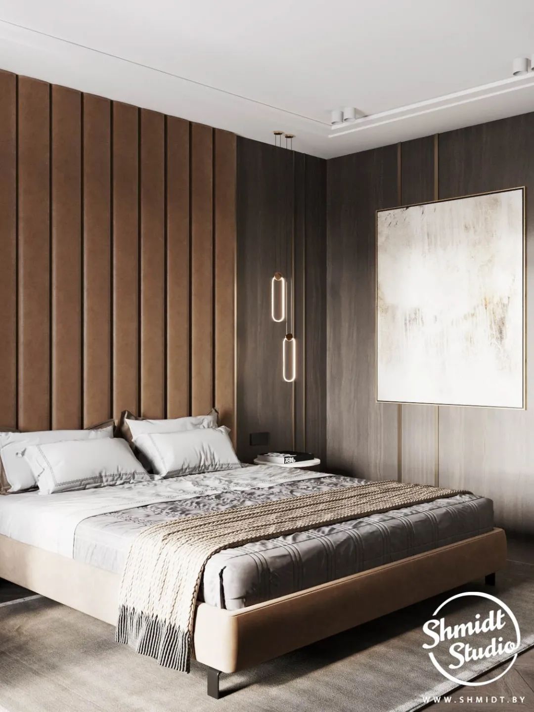 轻奢高级灰公寓丨俄罗斯设计工作室 Gennady Shmidt-33