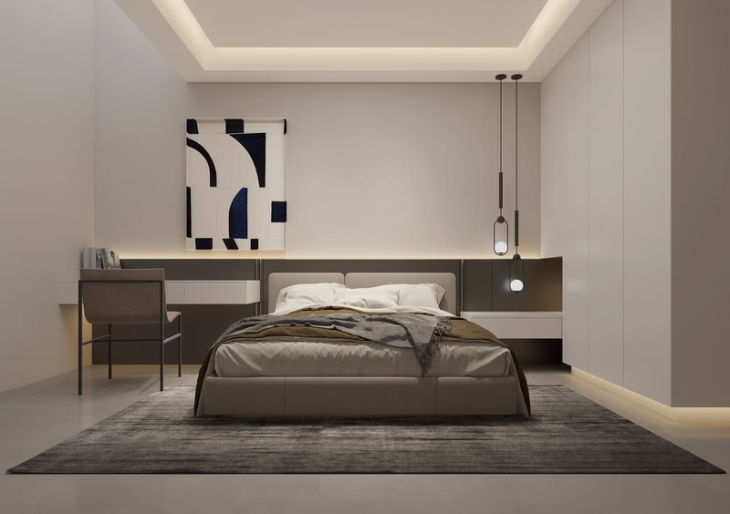 碧桂园揽湖苑下沉设计 | 一楼新中式负一层现代极简-17