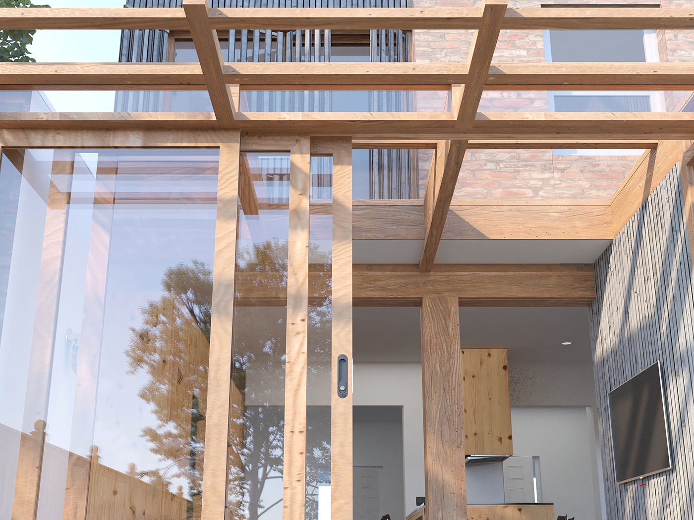 伦敦乔治式联排别墅翻新项目-0