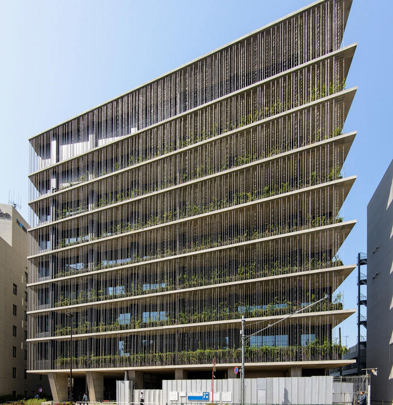 古为今用 雨链与高楼的结合-0