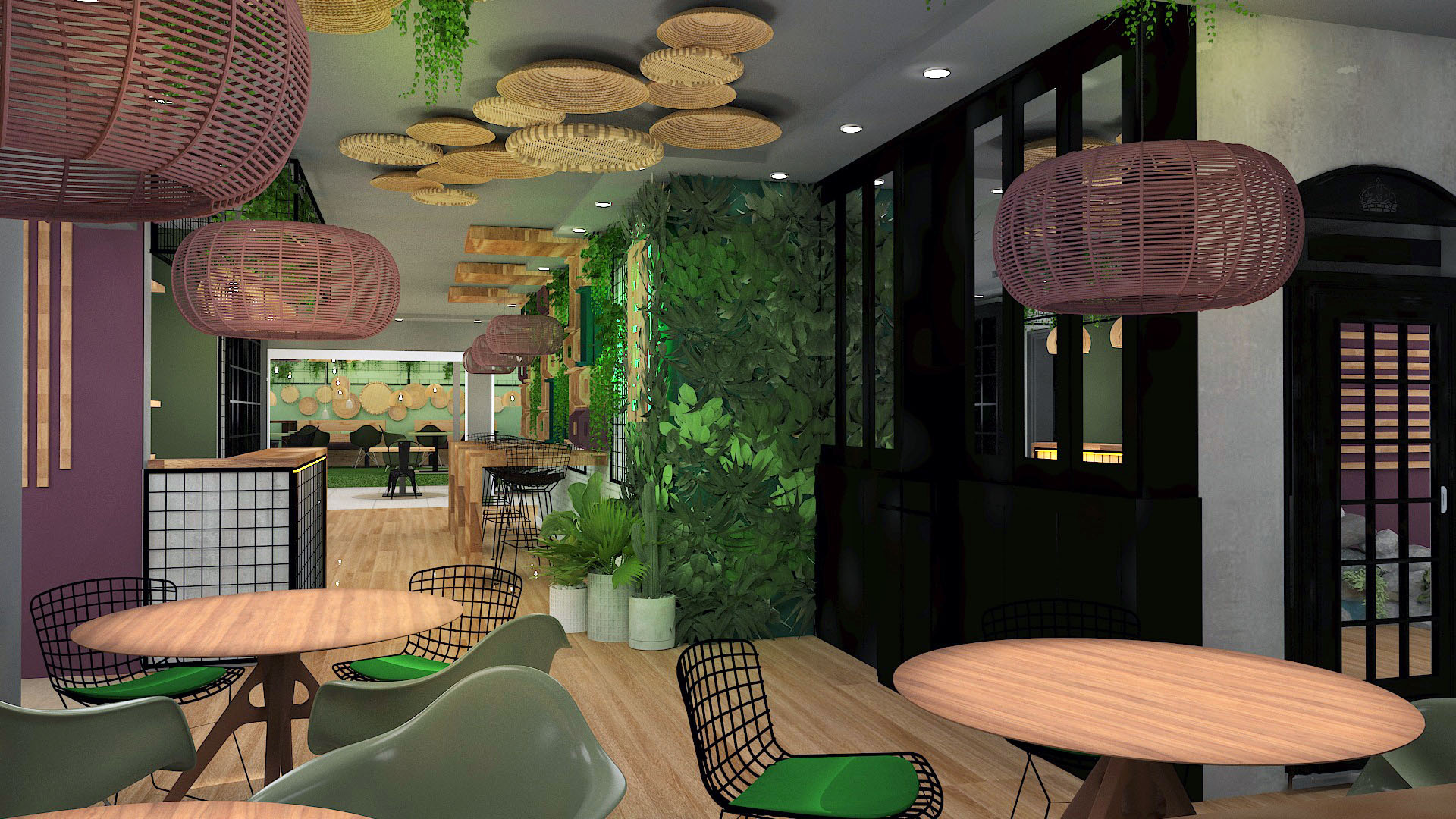 CENOGRAFIA AMBIENTAÇÃO - RESTAURANTE VEGANO-19