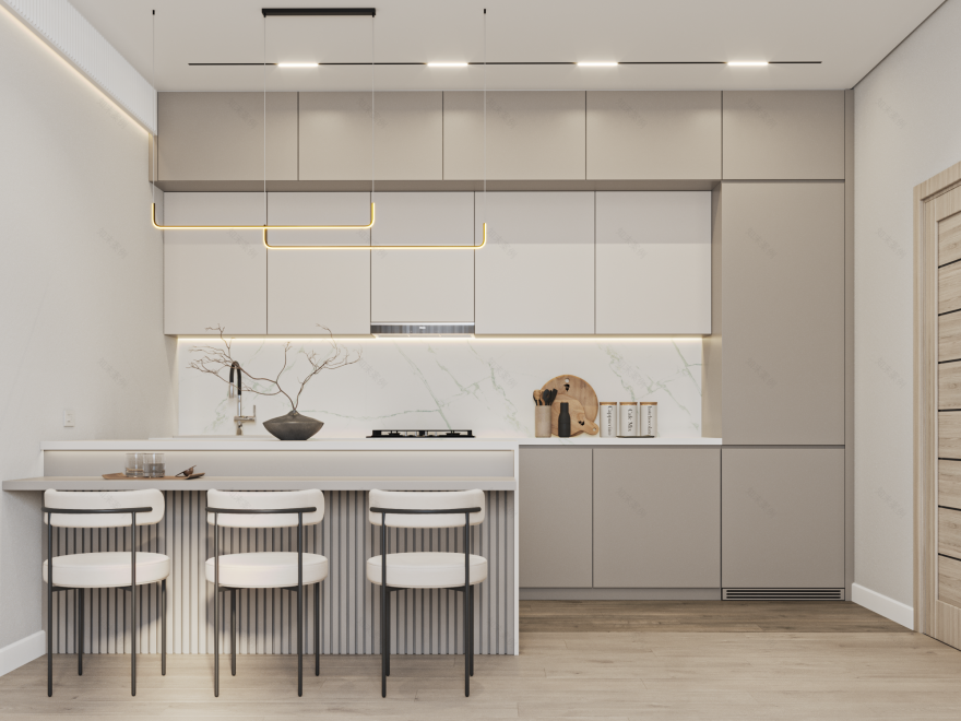 Light & Space 现代公寓设计丨MindCraft-12