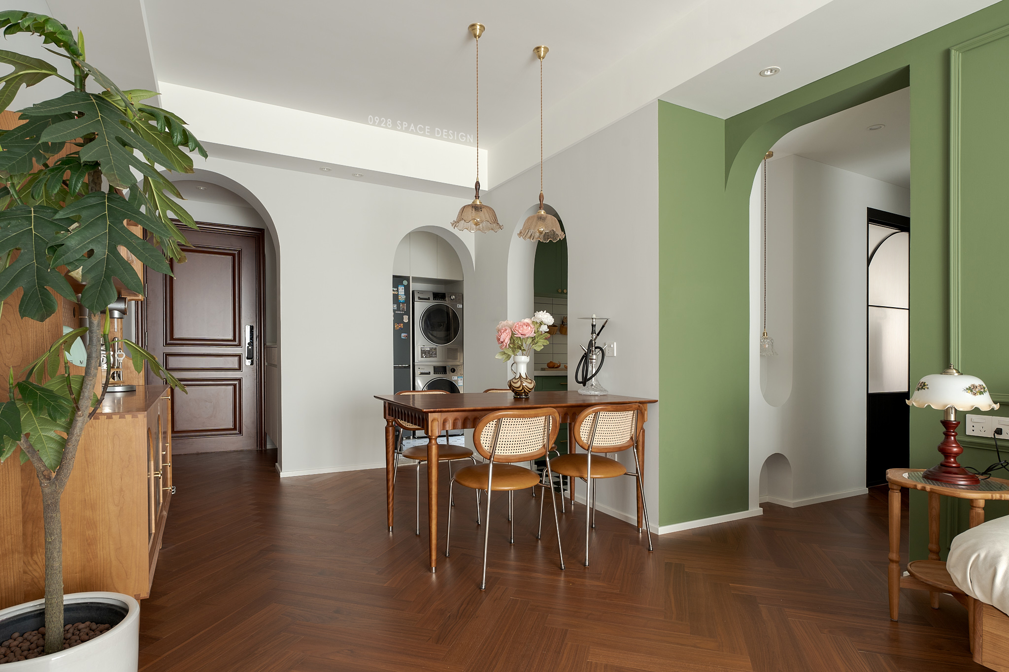 复古风住宅设计-92