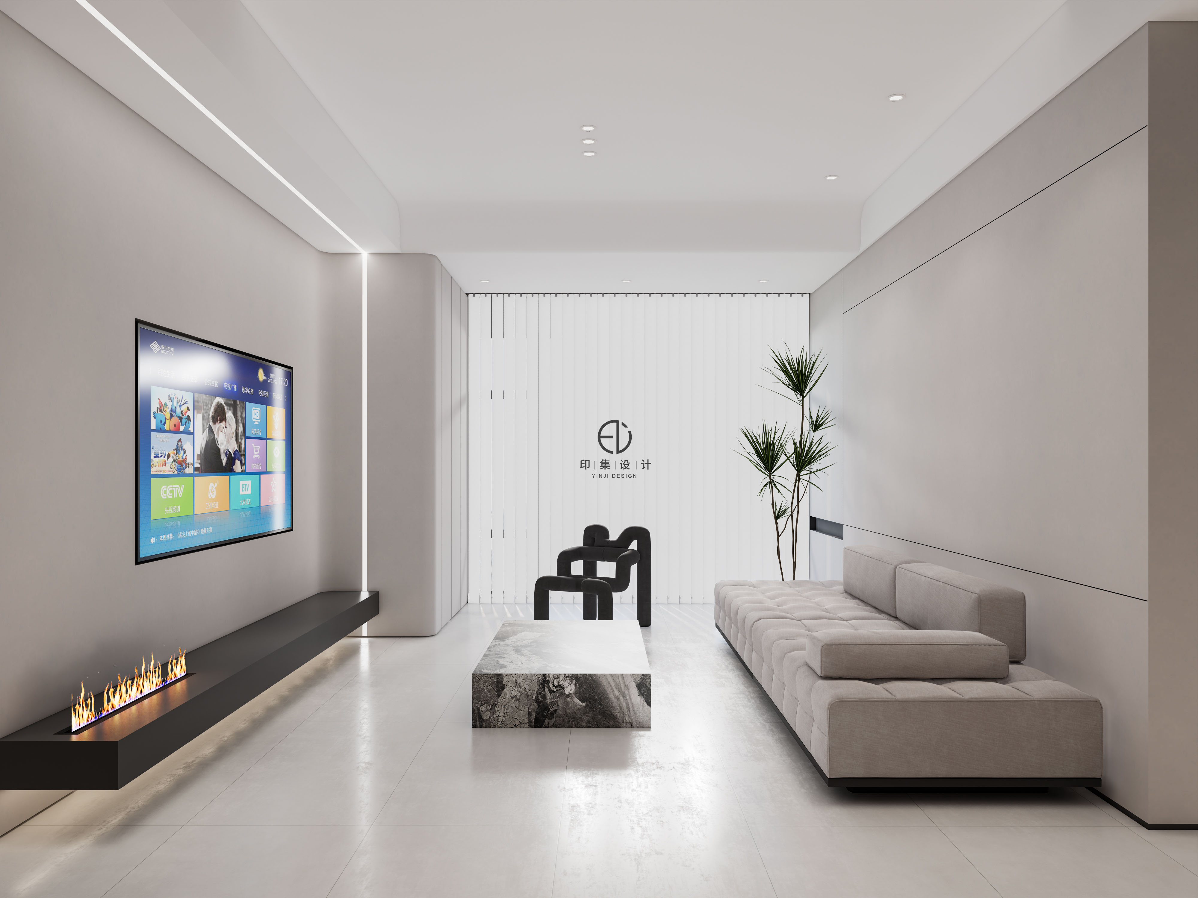 102㎡ 极简设计，静谧之境，回归纯粹-4