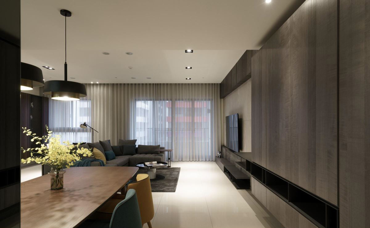 125㎡现代风住宅 筑悦空间设计-11