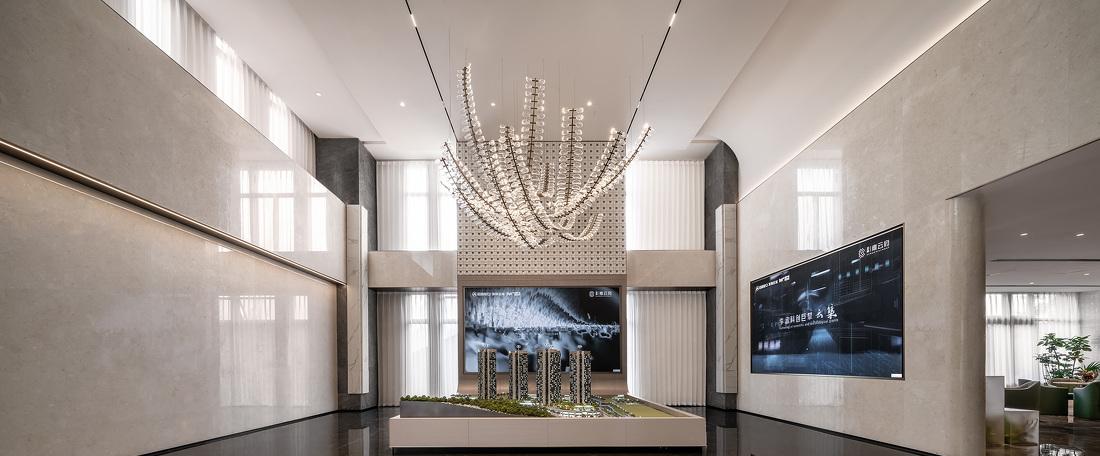 深圳招商雍云府售楼处丨中国深圳丨布鲁盟设计-25