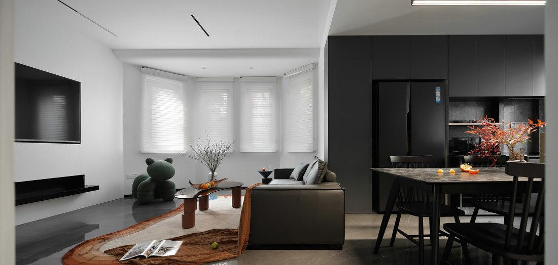 97㎡简约婚房设计-19