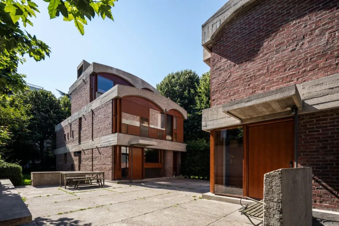 Maisons Jaoul 私人住宅设计丨法国巴黎丨勒·柯布西耶-6