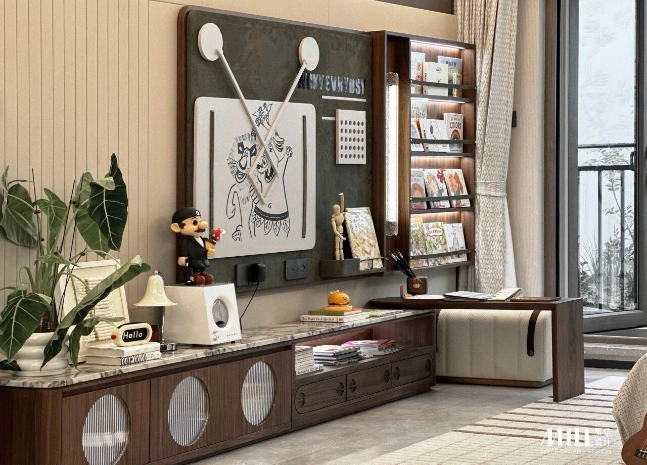 长春万科·翡翠滨江缤纷里106㎡&128㎡样板间丨中国长春丨深圳市蜜尔室内艺术设计有限公司-5