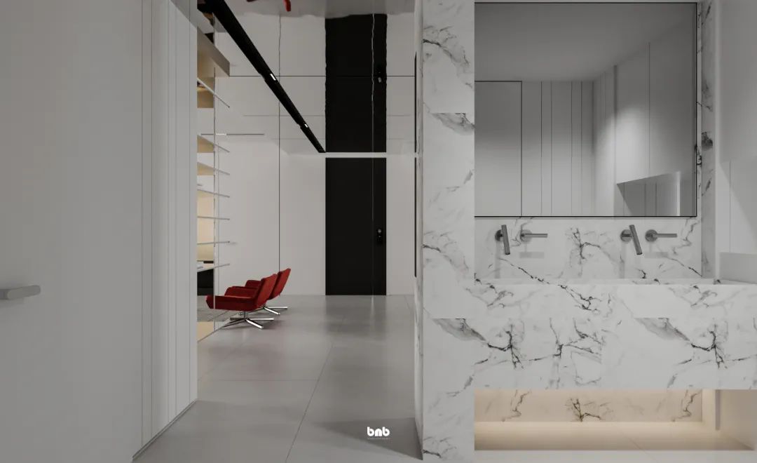 现代简约住宅设计丨本白设计-22