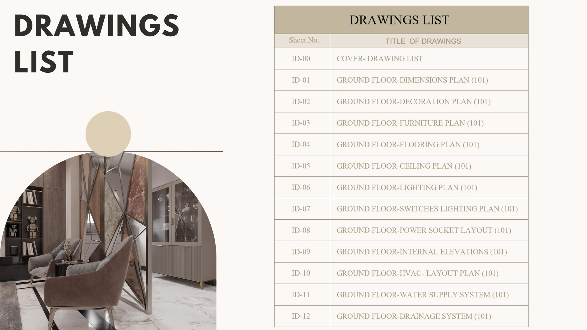 Interior Shop Drawing ( Reception and Dinning )-4