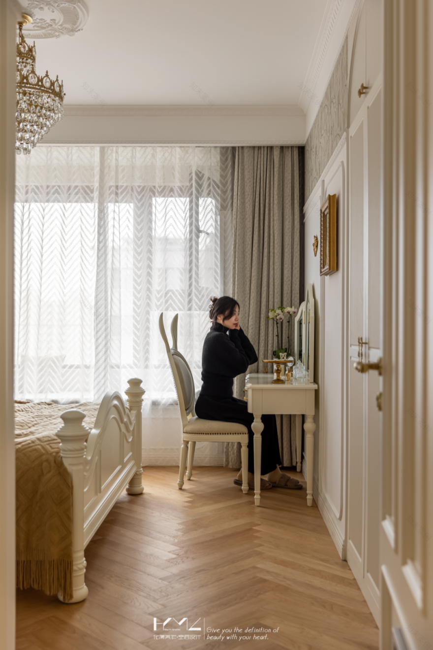 南京大名城紫金九号法式浪漫住宅设计丨中国南京丨花漾美作·空间设计-74