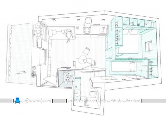 意大利热那亚学生小住宅的艺术化建筑与布局设计-21