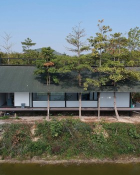 湖间亭阁丨中国中山丨Bansong Studio